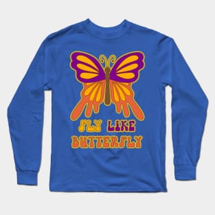 fly like butterfly 1 (2) Long Sleeve T-Shirt